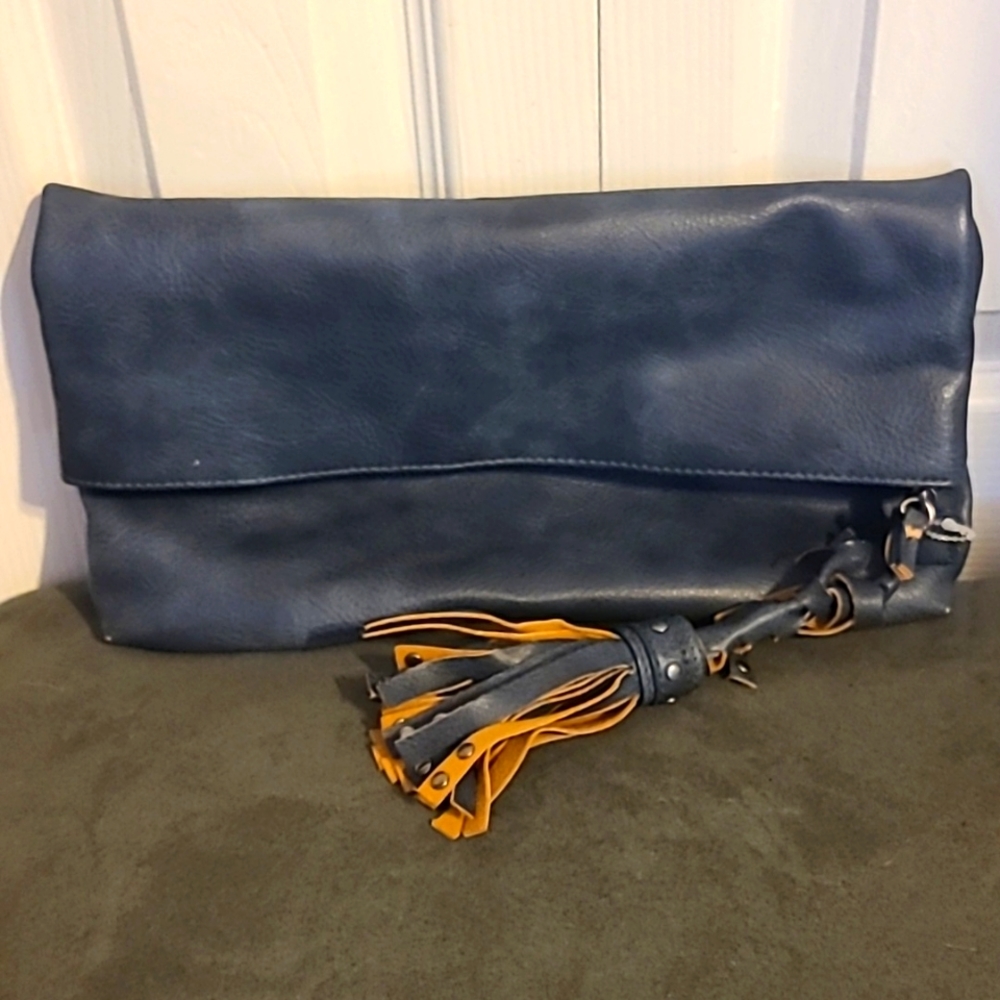 Steve Madden Light blue Hand bag. Leather Barely used.